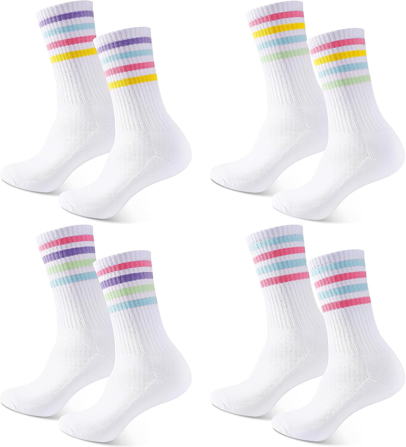 Sportsocken – für Damen, im Retro-Stil